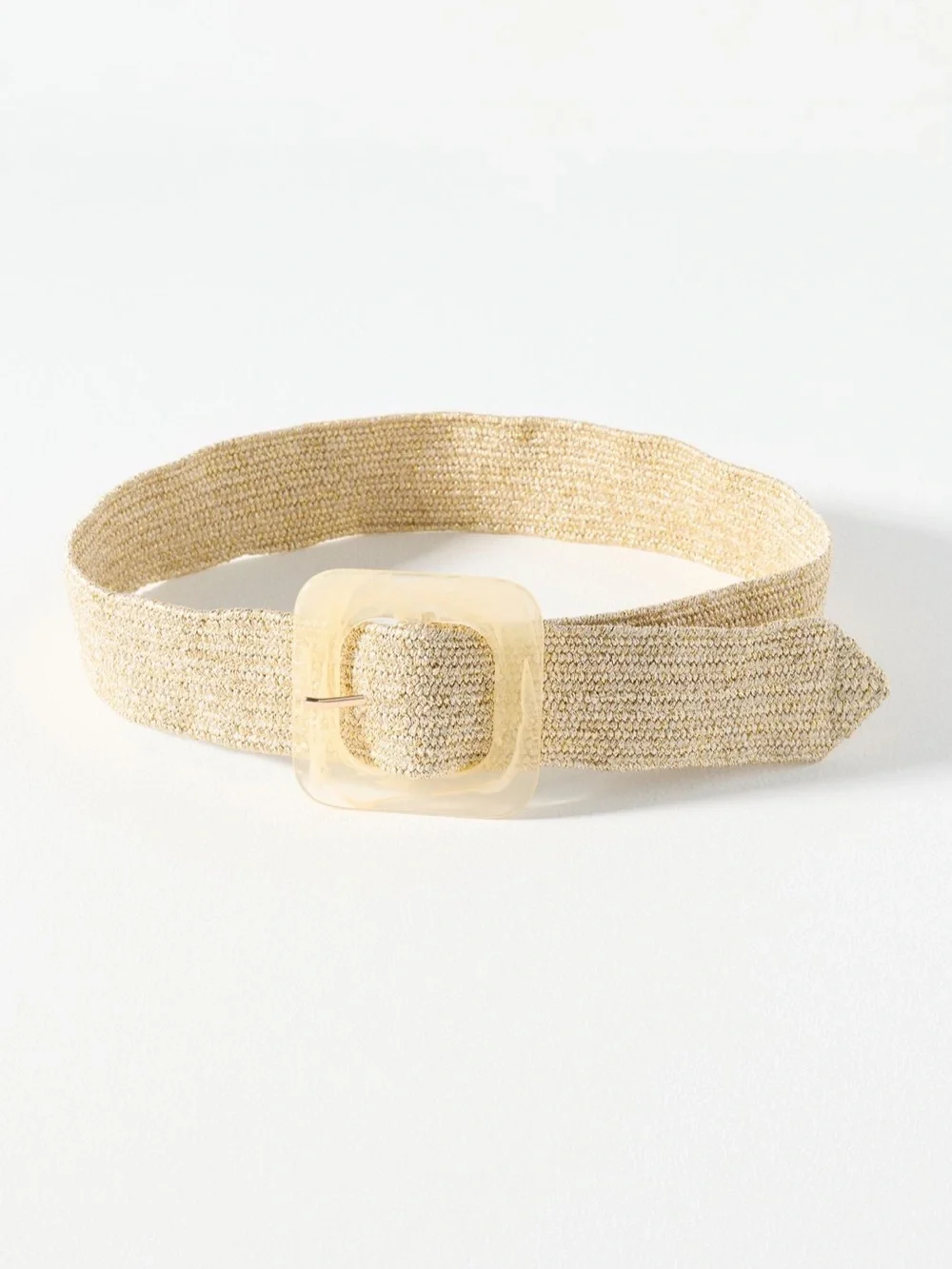 By Anthropologie Raffia Waist Belt